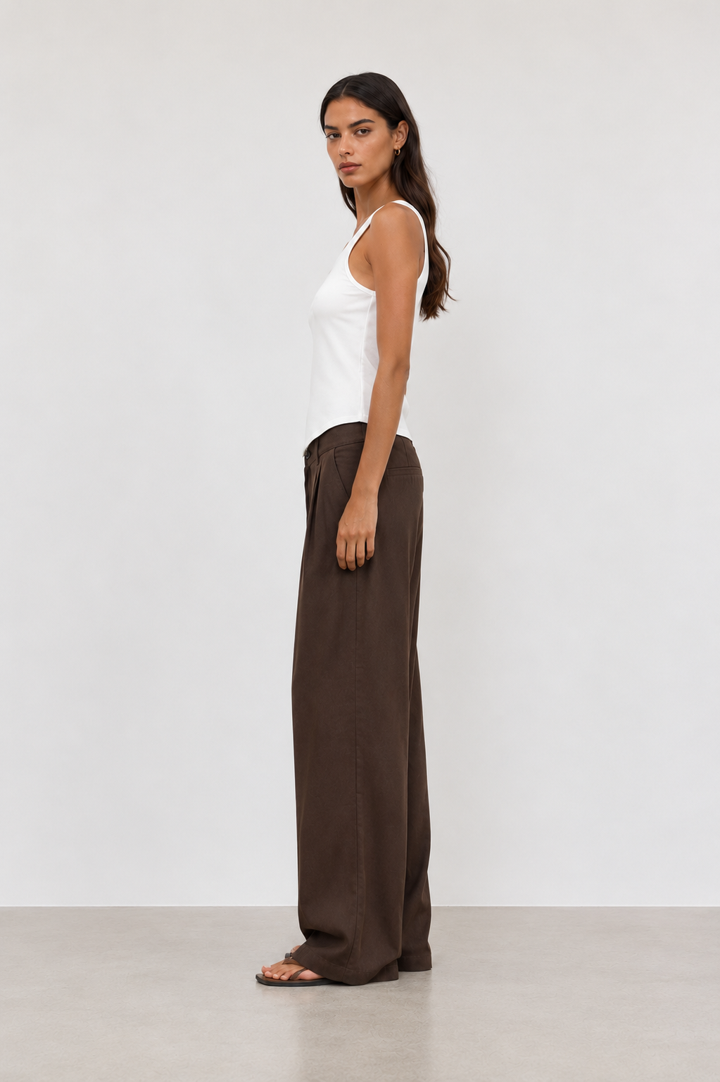 Canotta Basic con Scollo Ampio