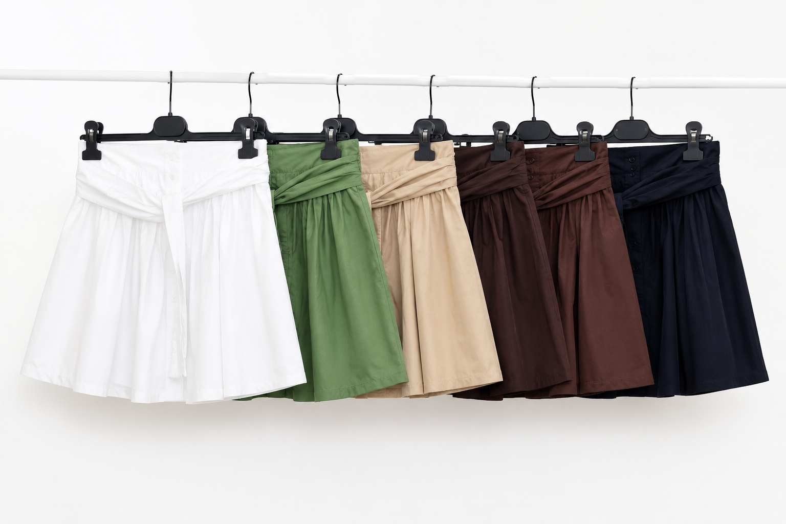 Gonna Pantaloncino Vita Alta