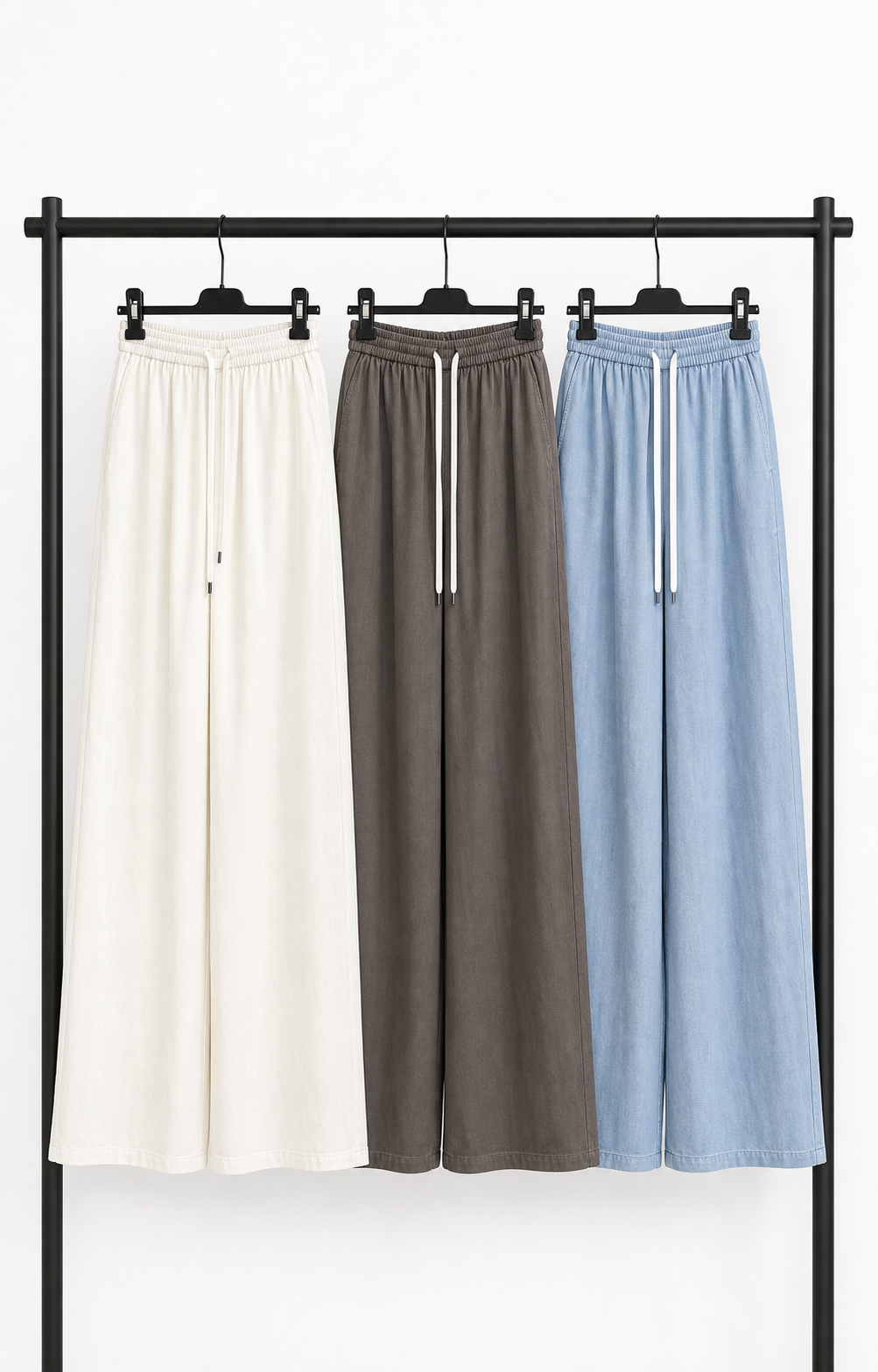 Pantaloni Palazzo Donna con Coulisse
